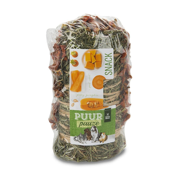 Puur Hay Roll Carrot/Pumpkin Seeds Rodents