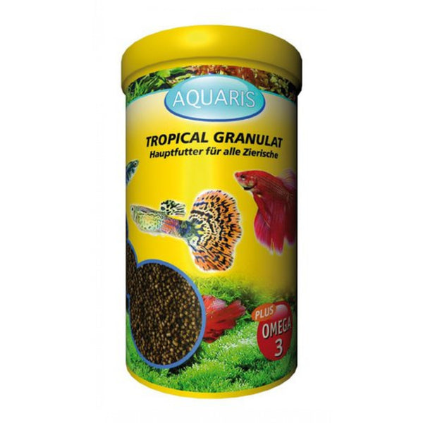 Aquaris Tropical Granulat - Futter für Aquarienfische