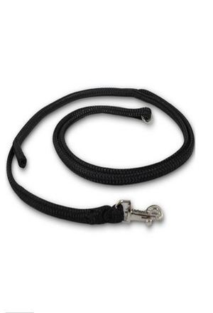 Dino dog leash Poly. m. Easy-Locking-System, black