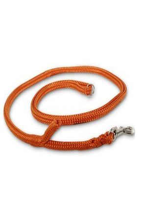 Dino laisse de chien Poly. m. Easy-Locking-System, orange fluo