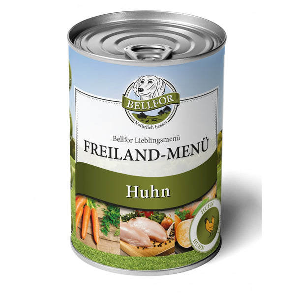 Bellfor Outdoor-Menü mit hohem Fleischanteil, Huhn