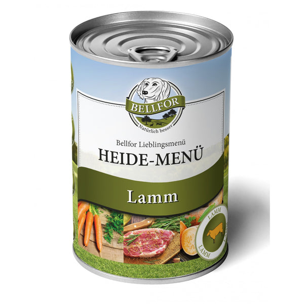 Bellfor Heide-Menü with high lamb meat content