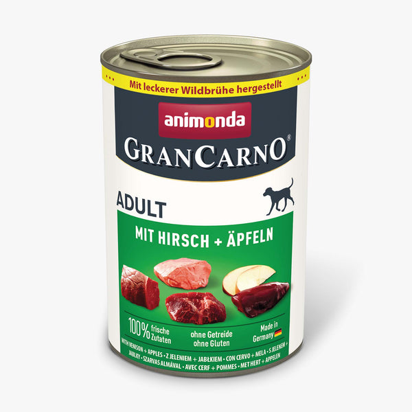 Animonda, Hund, GranCarno Adult mit Hirsch und Apfel