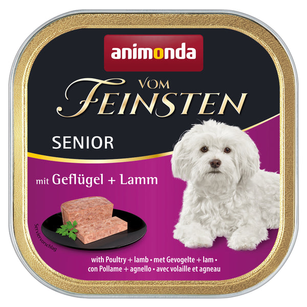 Animonda, Dog, Vom Feinsten Senior with poultry + lamb