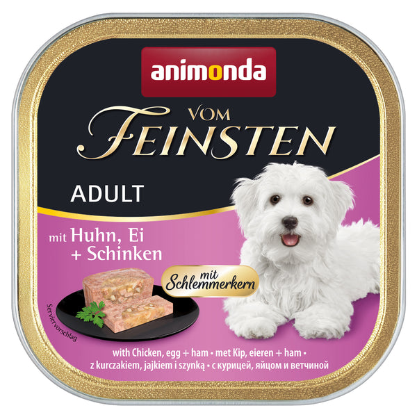 Animonda, Dog, v.Feinsten Kern, with chicken, egg+ham