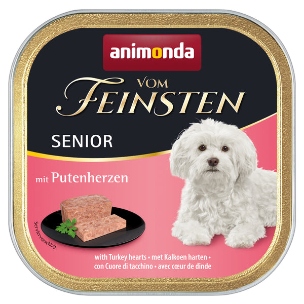 Animonda, Dog, Succulent Senior with turkey hearts