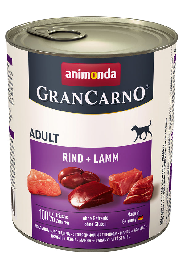 Animonda, Dog, GranCarno Adult with Beef + Lamb