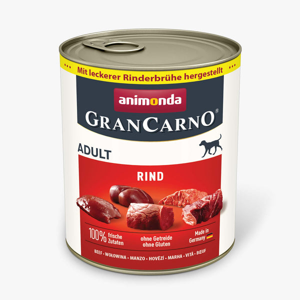 Animonda, Hund, GranCarno Adult mit reinem Rindfleisch