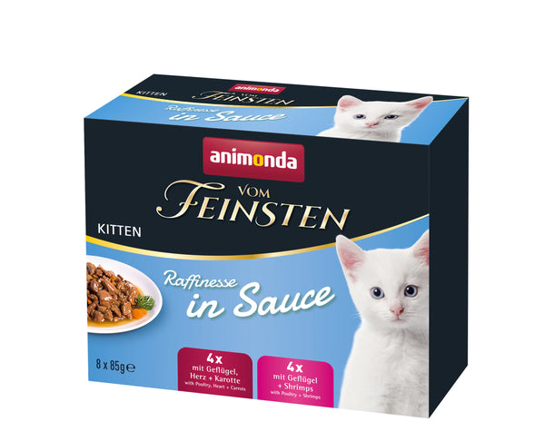 Animonda,Chat v.Feins.,Kitten.,Mixpack Rafinesse i. Sauce