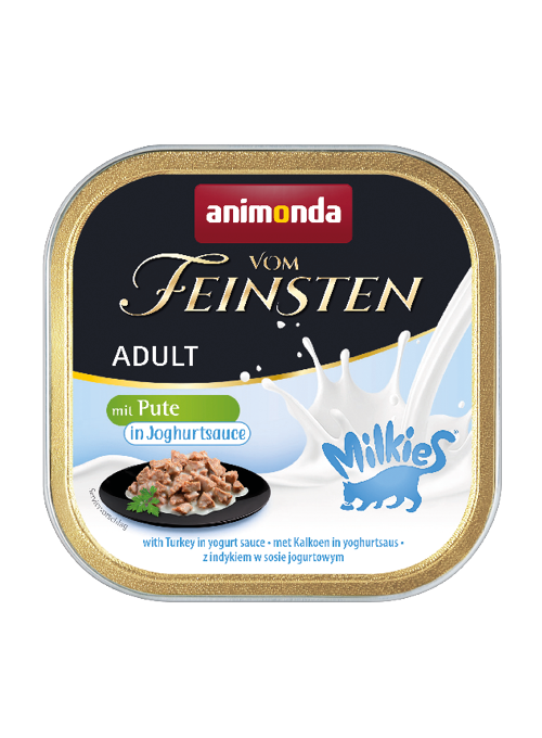 Animonda, V. Feinsten Ausgewachsene Katze, mit Truthahn in Joghurtsauce