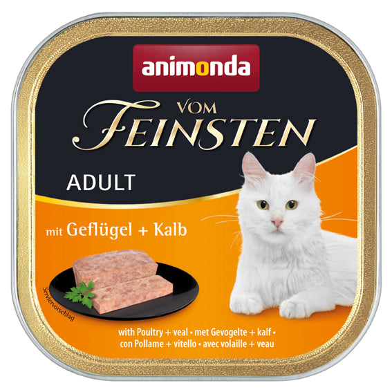 Animonda, sehr feine ausgewachsene Katze, mit Geflügel + Kalbfleisch