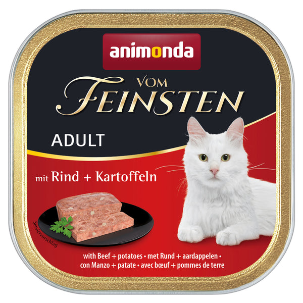 Animonda, Chat, Vom Feinsten Adult, mit Rindfleisch+Kartoffeln