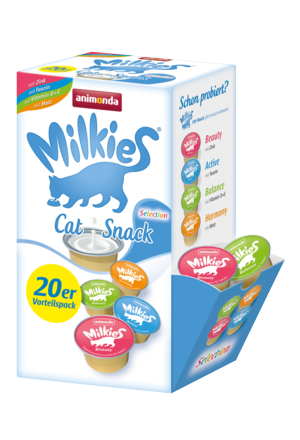 Animonda Milkies Selection 20 (4 Sorten mit 5 Kapseln)