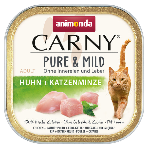 Animonda, Chat Ad. Carny Pure+Doux Poulet+Menthe pour chat