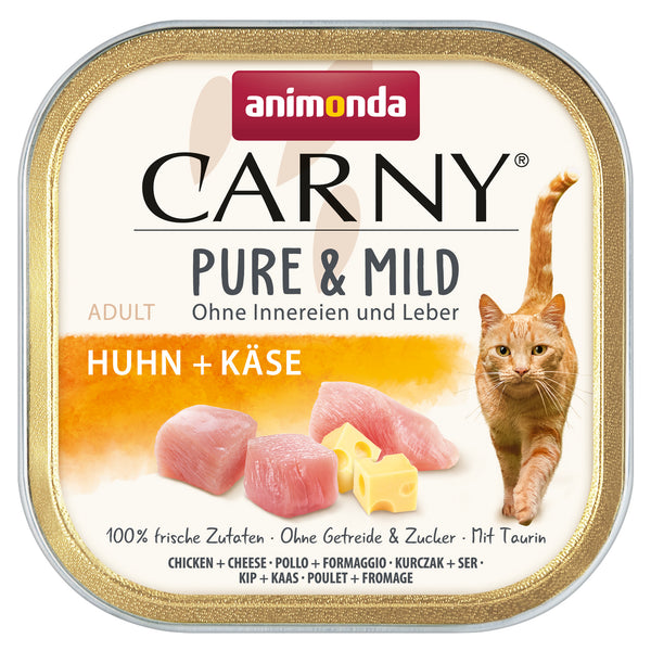 Animonda, Chat Ad. Carny Pure+Douce Poulet+Fromage