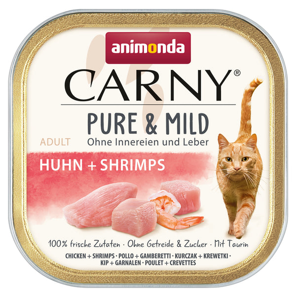 Animonda, Cat Ad. Carny Pure+Mild Huhn+Garnelen