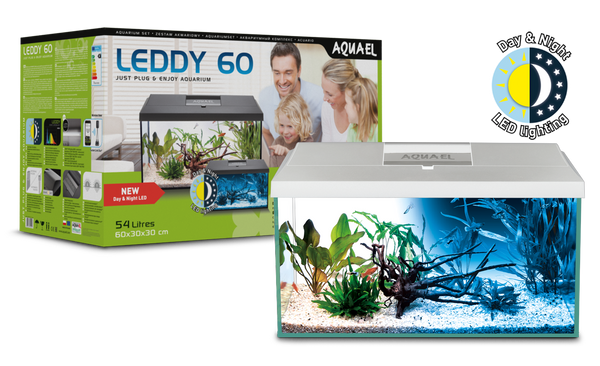 AQUARIUM-SET LEDDY 60 WEISS D&gt;N 2,0