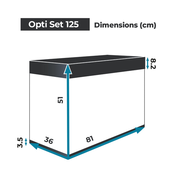 AQUARIUM SET OPTI SET BLANC 2.0