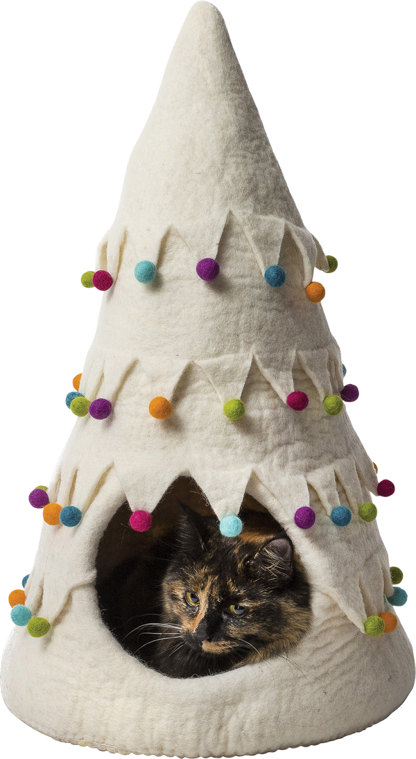 DDKC Grotto Christmas Tree, White