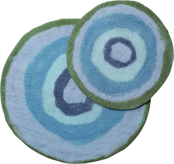 DDKC Agate Rug, Blue