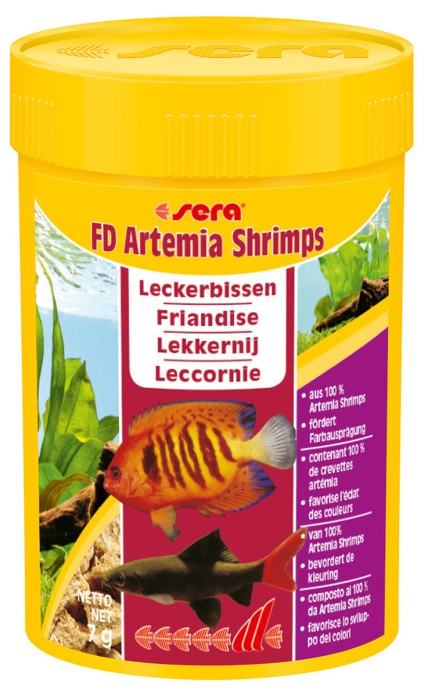 sera FD Artemia Garnelen