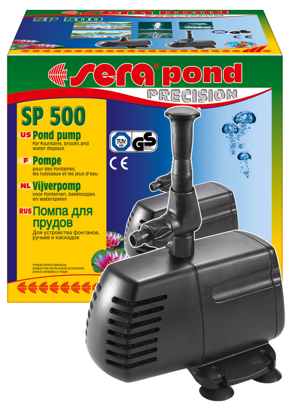 SERA pond SP 500 pond pump, with Schuco