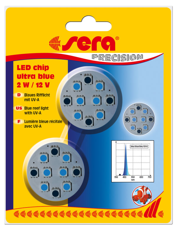 SERA LED chip ultra blue 2W / 12V