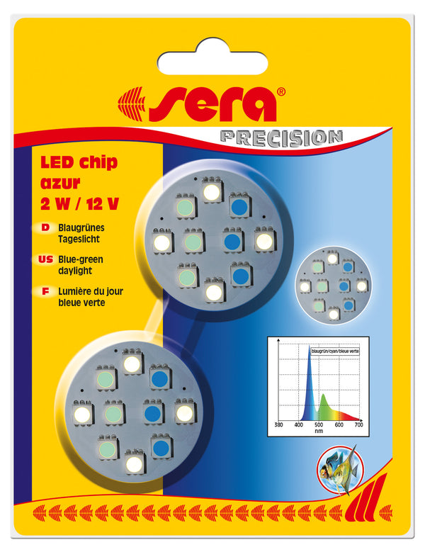 SERA LED chip azur 2W / 12V