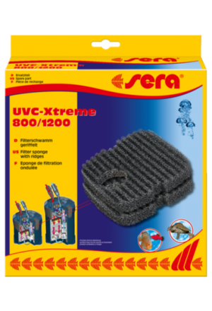 SERA grooved filter sponge for 800, 1200