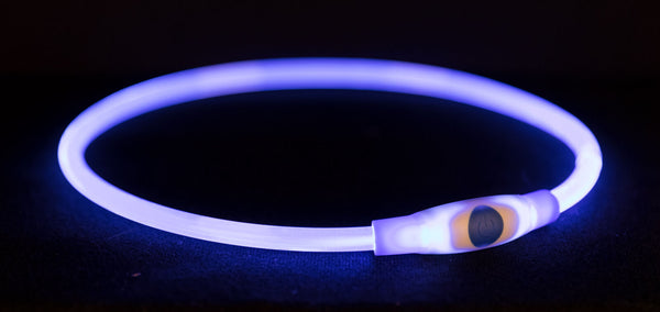 USB Flash Light Ring, L-XL: 65cm/ø 8mm, blue