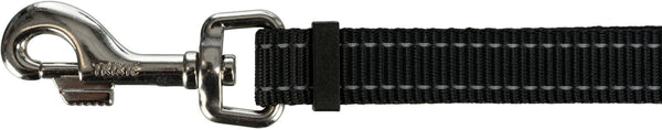 Ceinture ventrale avec laisse,large,rembourrée de néoprène, noir/gris