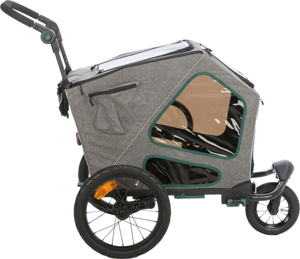 Jogger Bike Trailer Conversion Kit, Grey/Sage