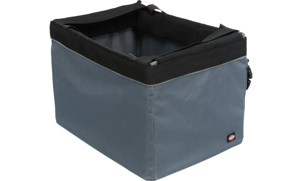 Front-Box for bicycles, 38×25×25cm, grey