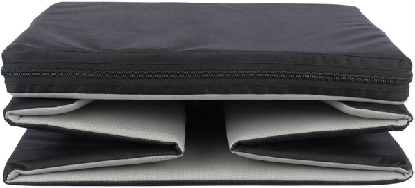 Car seat, 45×28×40cm, black/grey