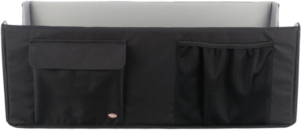 Siège auto, double, 80×28×39cm, noir/gris