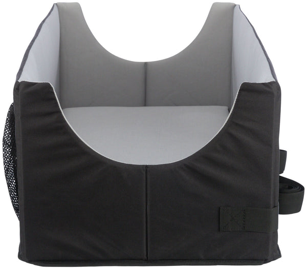 Car seat, double, 80×28×39cm, black/grey