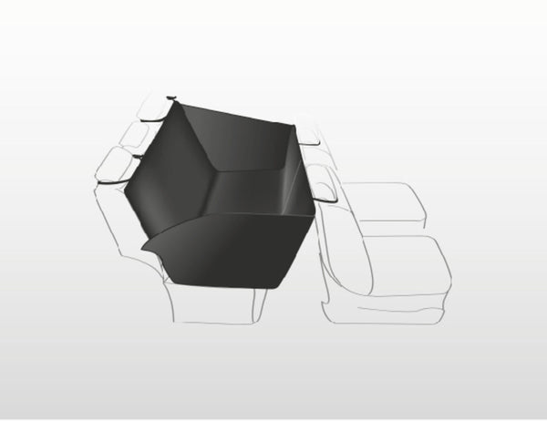 Car protective cover, 1.55 × 1.30 m, black