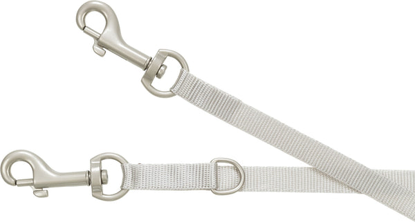 Junior Soft Puppy Harness with Leash Light Grey