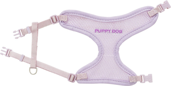 Junior Soft Puppy Harness with Leash Lilac