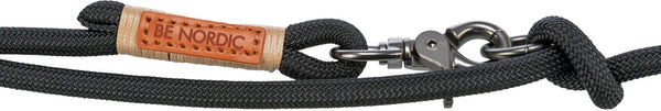 BE NORDIC V-shaped leash, black/sand