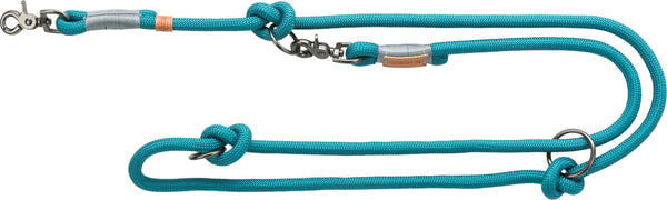 BE NORDIC V-leash, petrol/light grey