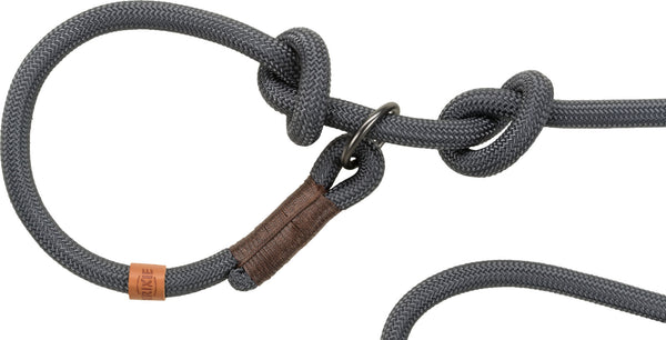 BE NORDIC retriever leash, dark grey/brown