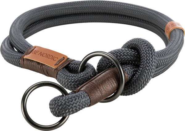 BE NORDIC traction stop collar, dark grey/brown