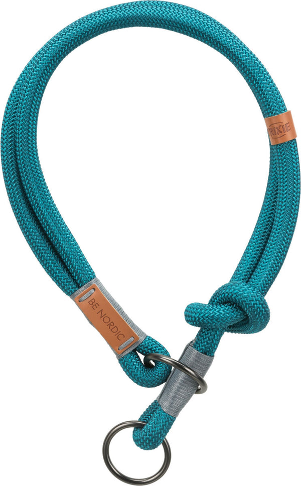 BE NORDIC collier d'arrêt de traction, pétrole/gris clair