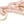 Soft Rope V-Leash, Pink/Light Pink