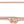 Laisse Soft Rope en V, rose/rose clair