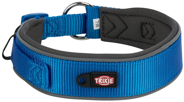 Premium collar, extra large, royal blue/graphite