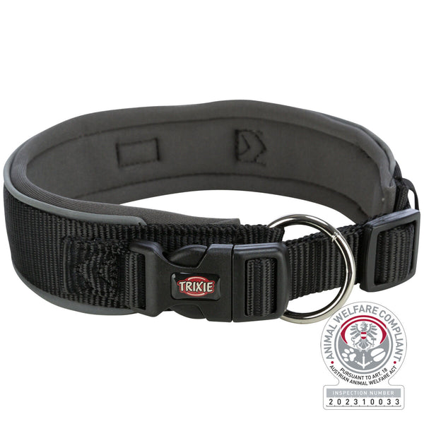 Premium collar, extra large, black/graphite