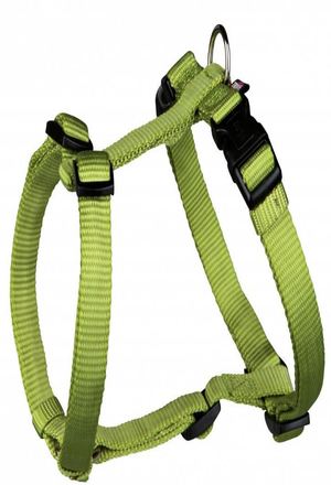 Premium H harness, lime green