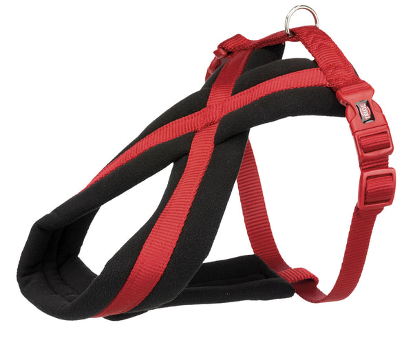 Harnais de randonnée Premium, M-L : 50-80cm, rouge